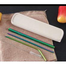 Colorful Reusable Stainless Steel Drinking Straw